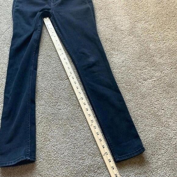 HOLLISTER HIGH-RISE BLACK SUPER SKINNY JEANS SOFT STRETCH - Picture 3 of 7